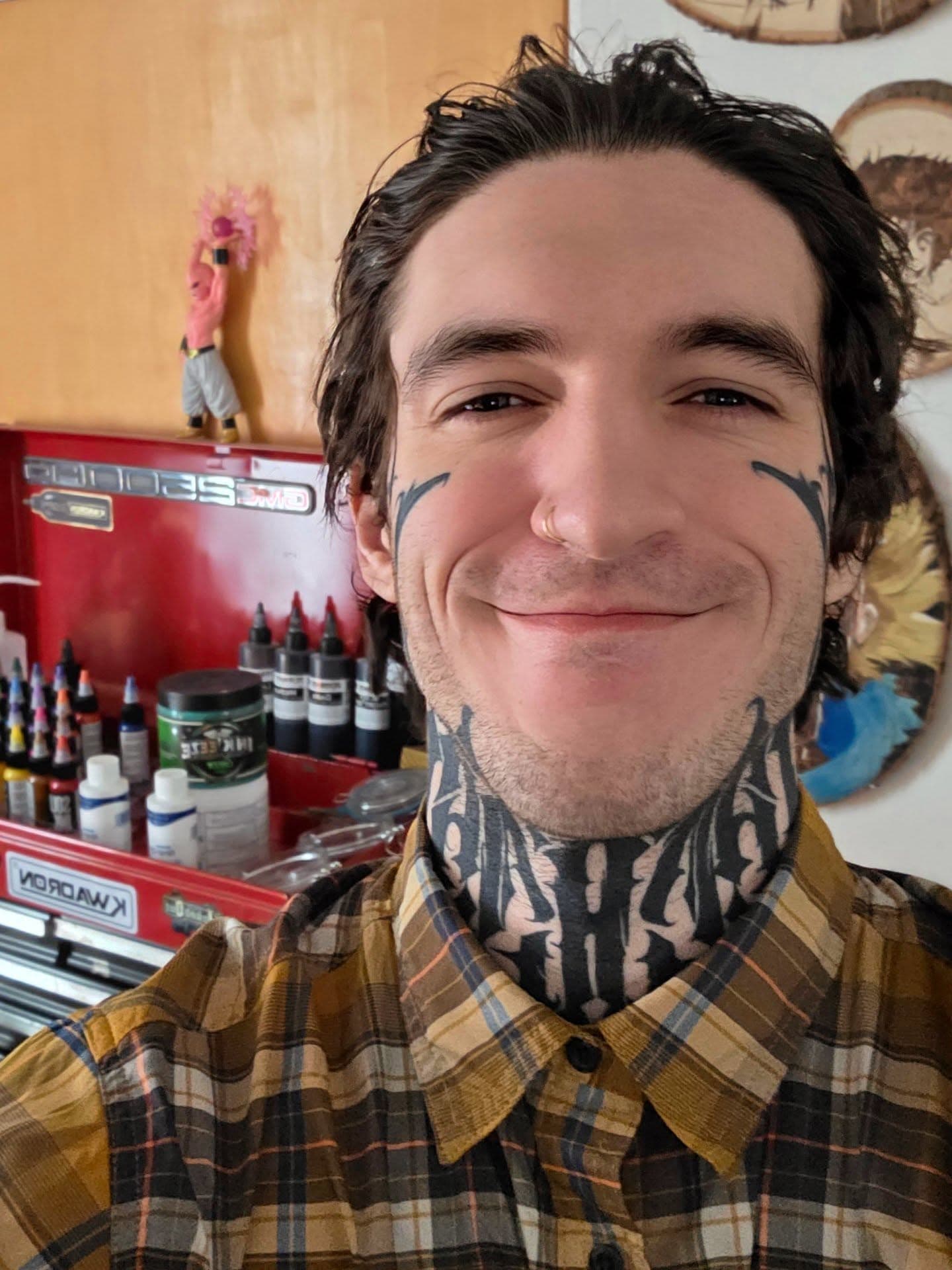 Nicholas Lally, owner and tattoo artist